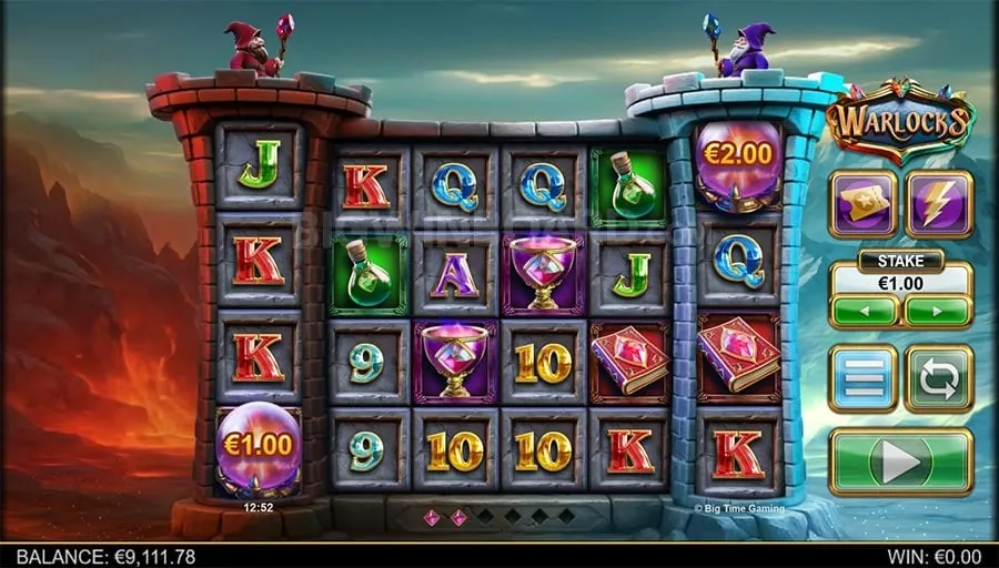 Slot machine with free spins icon
